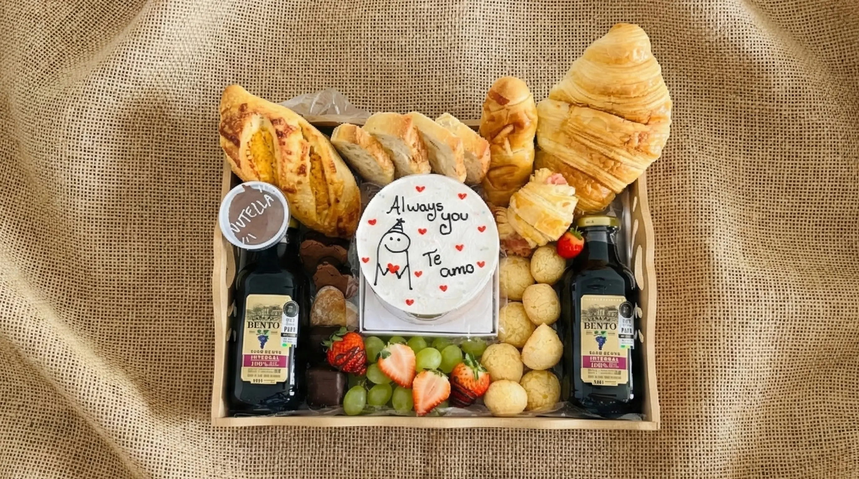 Platter Cafezão para duas pessoas